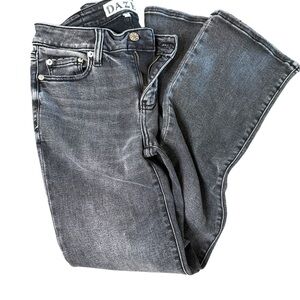 Gray Straight Jeans with Classic Fit and Timeless Style